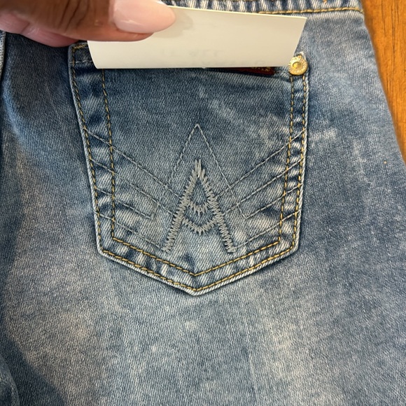 NWT Girl’s 7 For All Mankind A Pocket Shorts Sz 8 - Picture 5 of 9